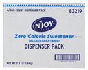 Njoy Blue Aspertame Sugar Substitute, 1 Gram -- 1600 per case.
