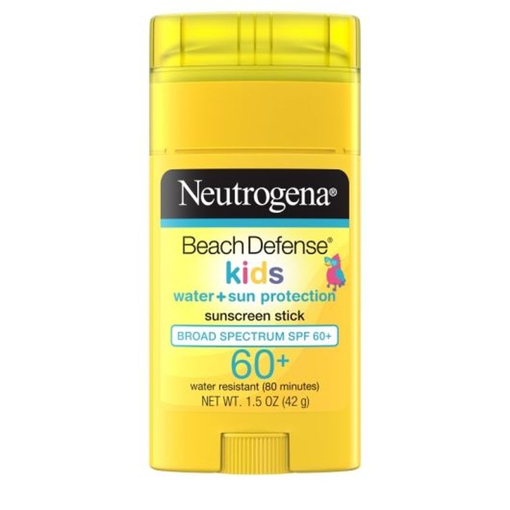 Neutrogena Beach Defense SPF 60 Plus Kids Sunscreen Stick, 1.5 Ounce -- 12 per case