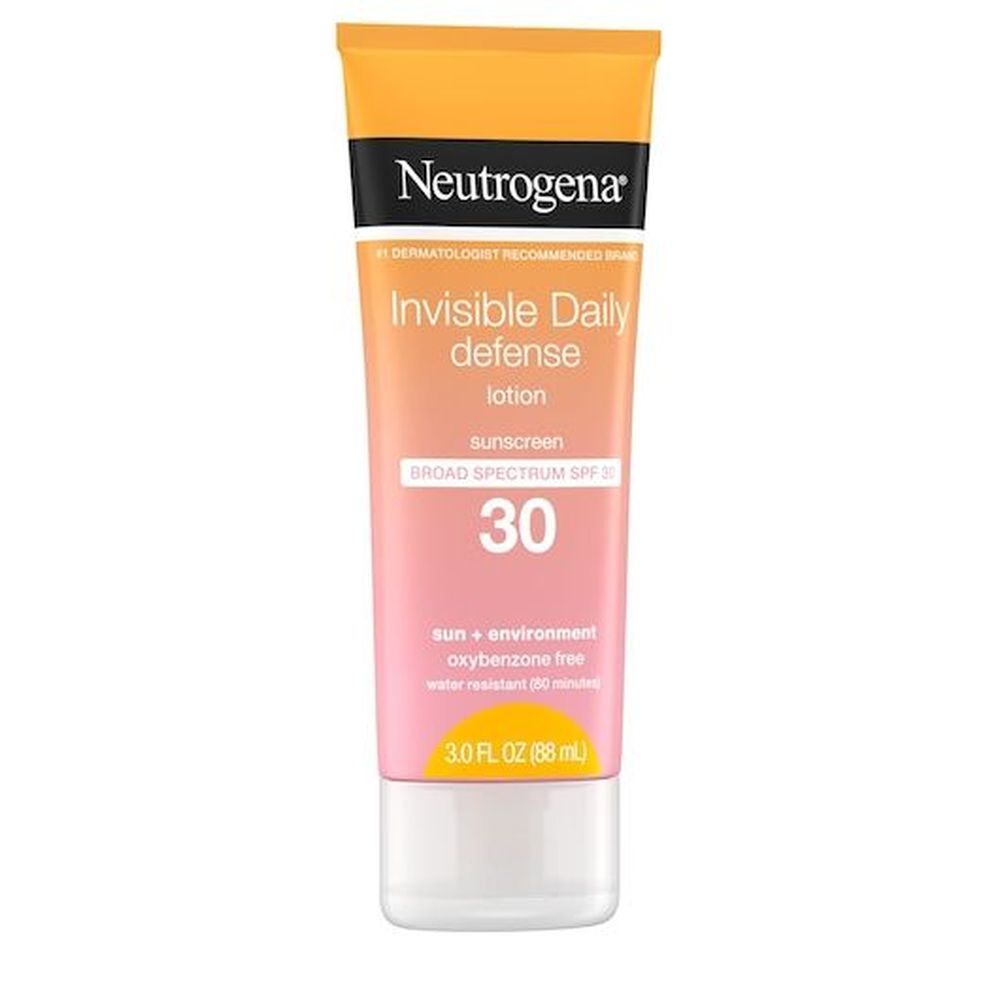 Neutrogena Invisible Defense Sun Screen Lotion, 3 Fluid Ounce -- 12 per case