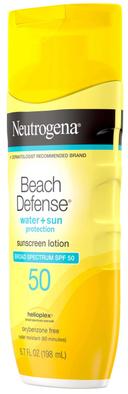 Neutrogena SPF 50 B Defense Oxybenzone Free Sport Sunscreen Lotion, 6.7 Fluid Ounce -- 12 per case