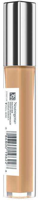 Neutrogena Hazelnut Healthy Skin Radiant Cream Concealer, 0.24 Ounce - 2 count per pack -- 18 packs per case