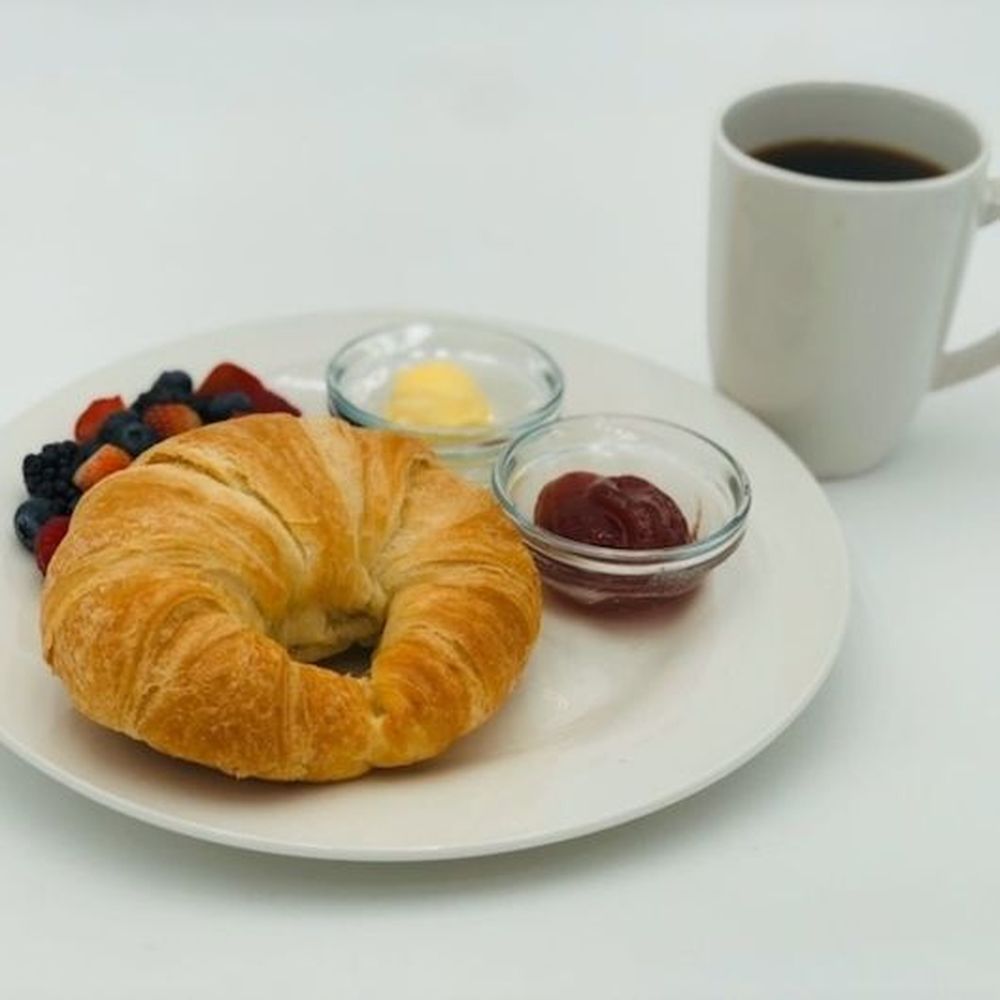 Gefen Round 2 Ounce Butter Croissant, 64 count