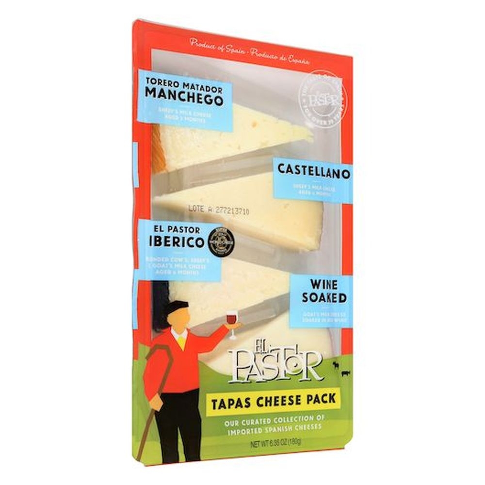 El Pastor Tapas Cheese Pack, 6.3 Ounce -- 11 per case
