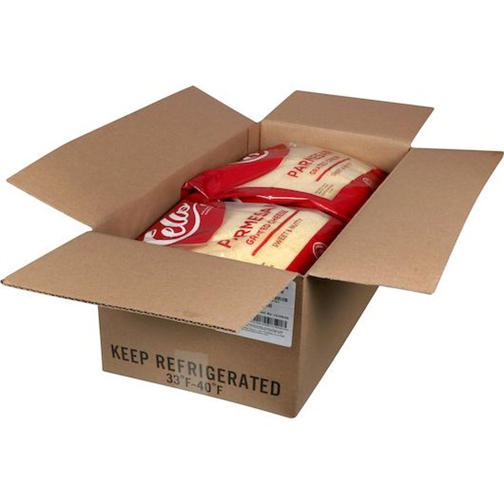 Cello Imported Grated Parmesan Cheese, 5 Pound -- 6 per case