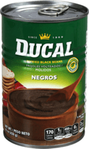 Ducal Refried Black Beans, 15 Ounce -- 24 per case.