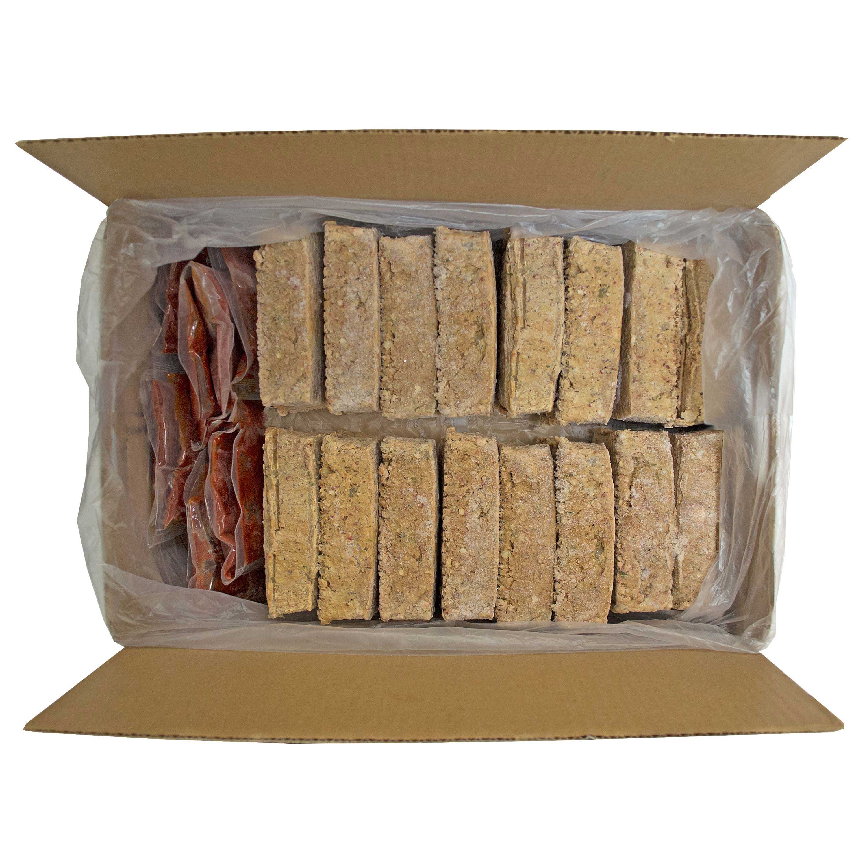Kings Command Foods Fully Cooked Meatloaf with Glaze, 26 Ounce -- 16 per case.