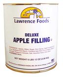 Lawrence Foods Whole Deluxe Apple Filling, 6.75 Pound -- 6 per case