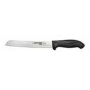 Dexter Russell Scalloped Black Handle Bread Knife, 8 inch -- 6 per case