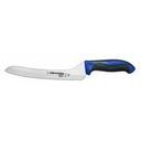 Dexter Russell Scalloped Blue Handle Offset Slicer, 9 inch -- 6 per case