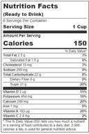 Organic Valley Lactose Free 1 Percent Lowfat Chocolate Milk, 0.5 Gallon -- 6 per case