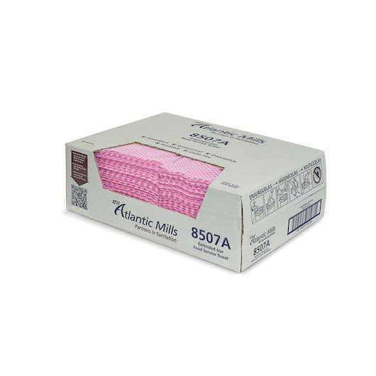 Kerri Kleen Econo Pink With White Wipe, 13 X 20 Inch -- 200 Per Case