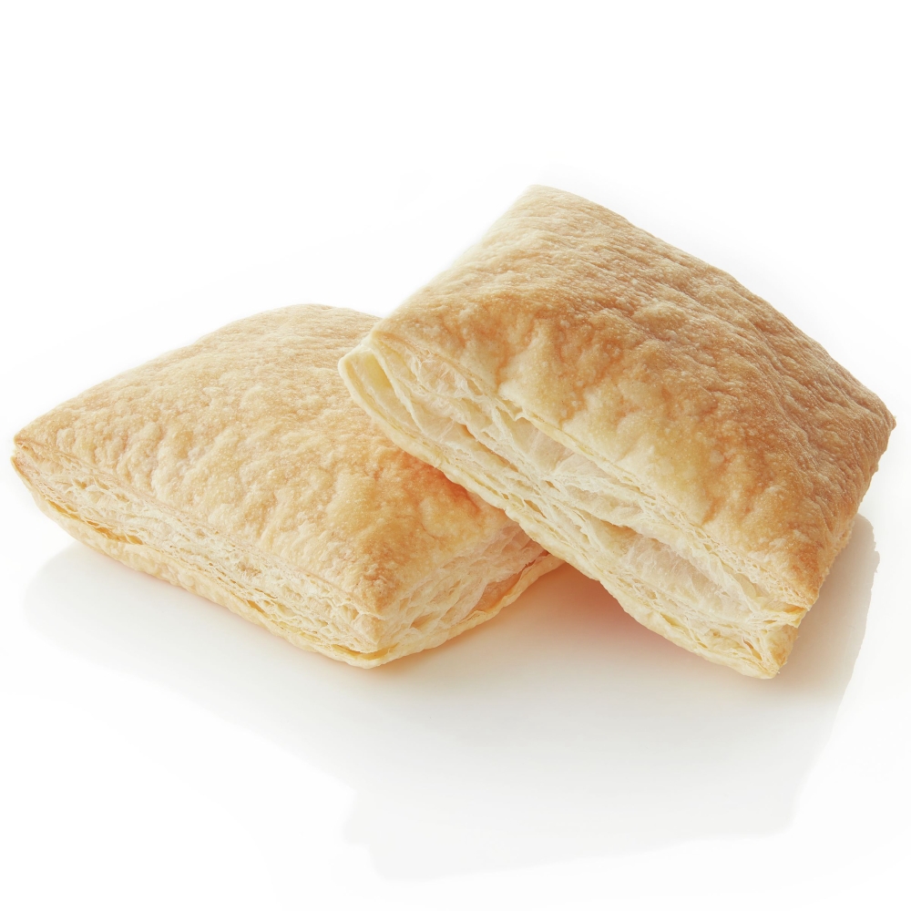 General Mills Pillsbury Square Puff Pastry Dough, 2 Ounce -- 120 per case.