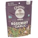 Nichols Farms Organic Rosemary Garlic No Shell Pistachios, 5 Ounce -- 12 per case