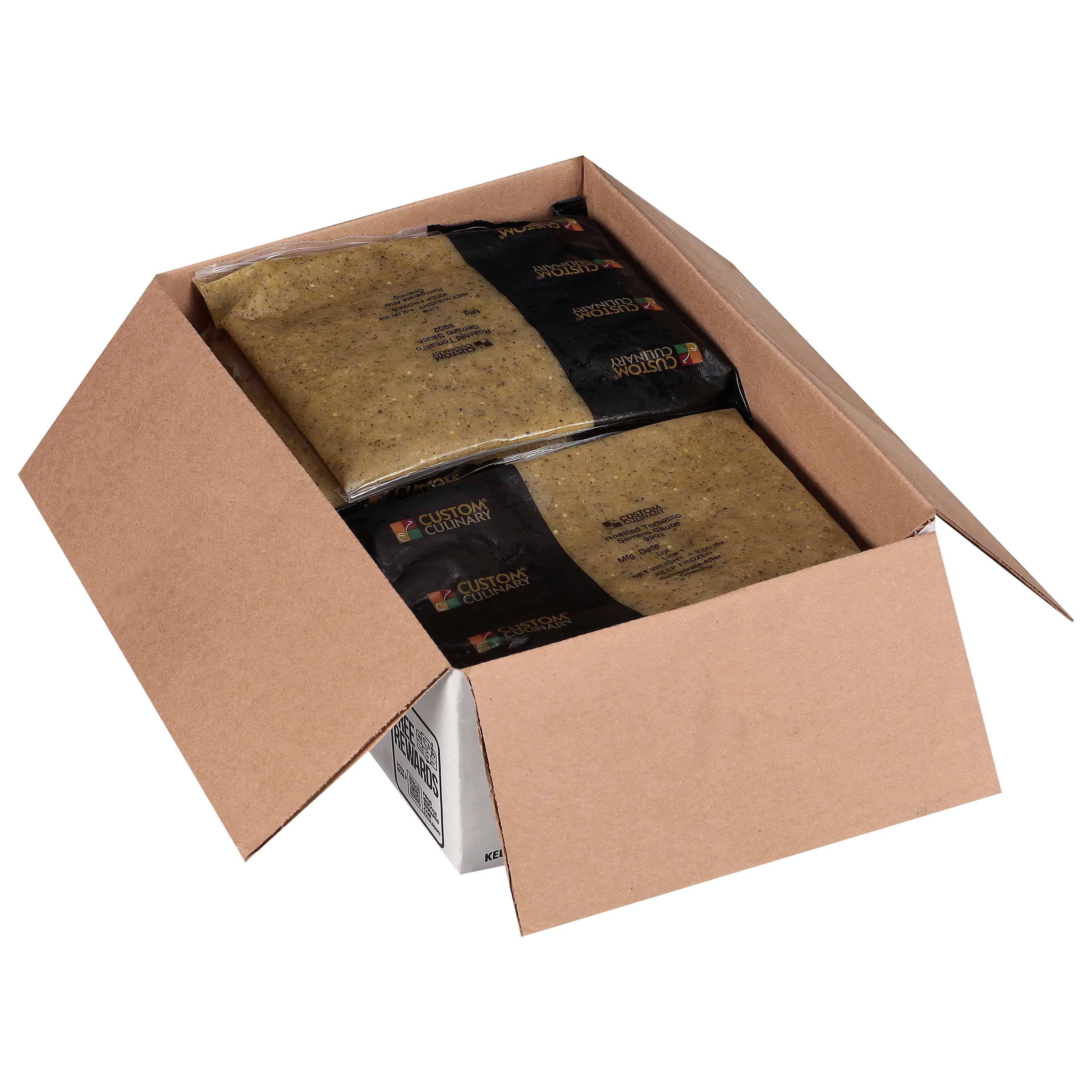 True Foundations Gluten Free And Vegan Tomatillo Serrano Sauce, 2 Pound -- 8 per case