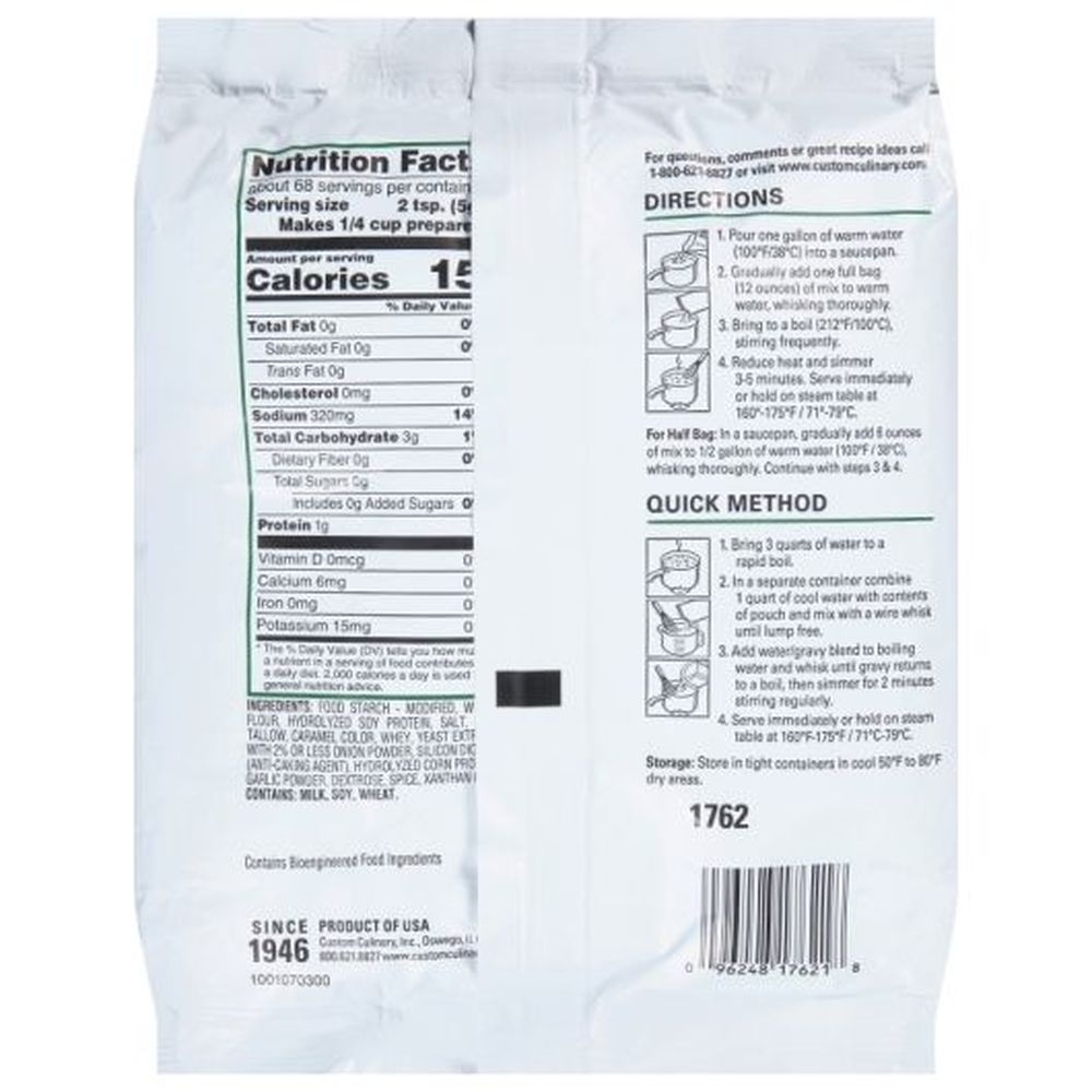 Chefs Own Beef Flavored Gravy Mix, 12 Ounce -- 8 per case