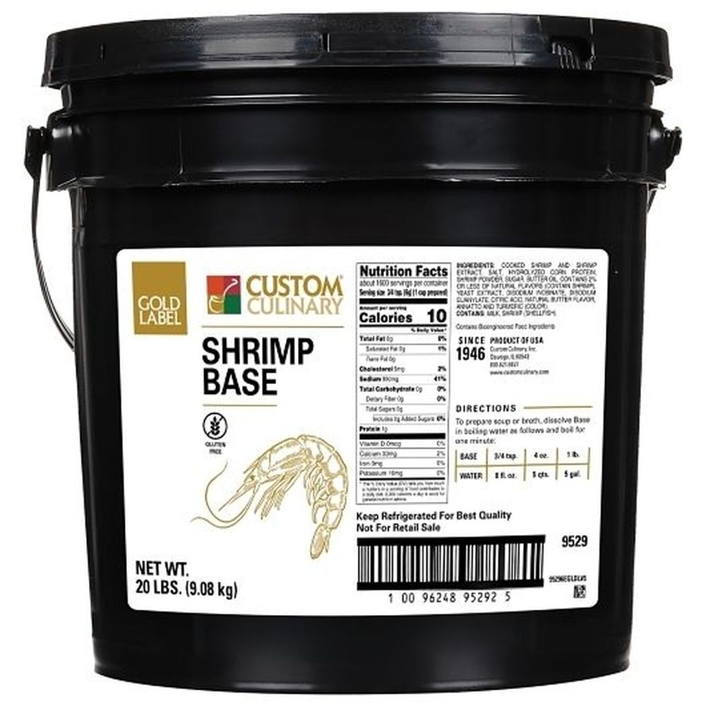 Gold Label Shirmp Base Paste, 20 Pound