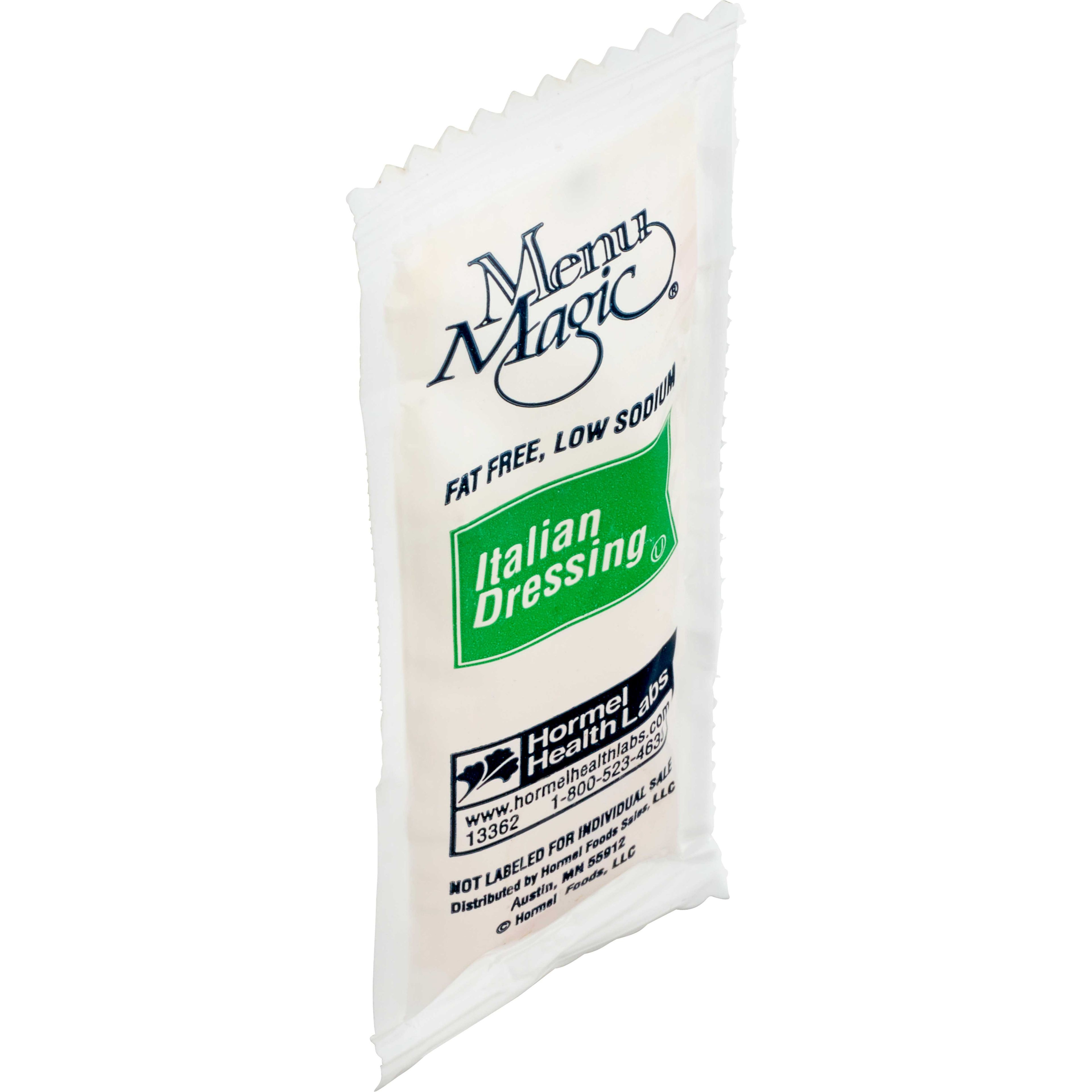 Menu Magic Fat Free Italian Dressing, Portion Pack, 12 Gram -- 200 Per Case