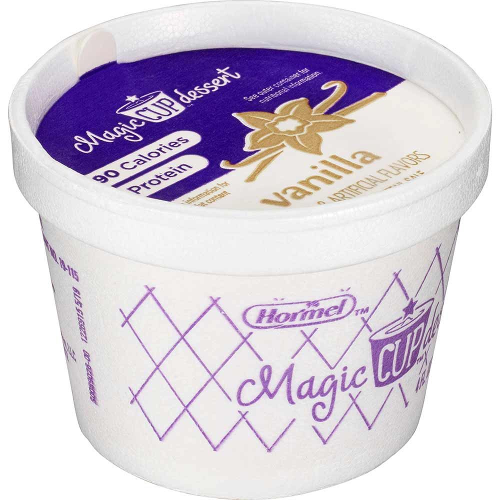 Magic Cup Fortified Nutrition Vanilla Snack, 4 Ounce -- 48 Per Case