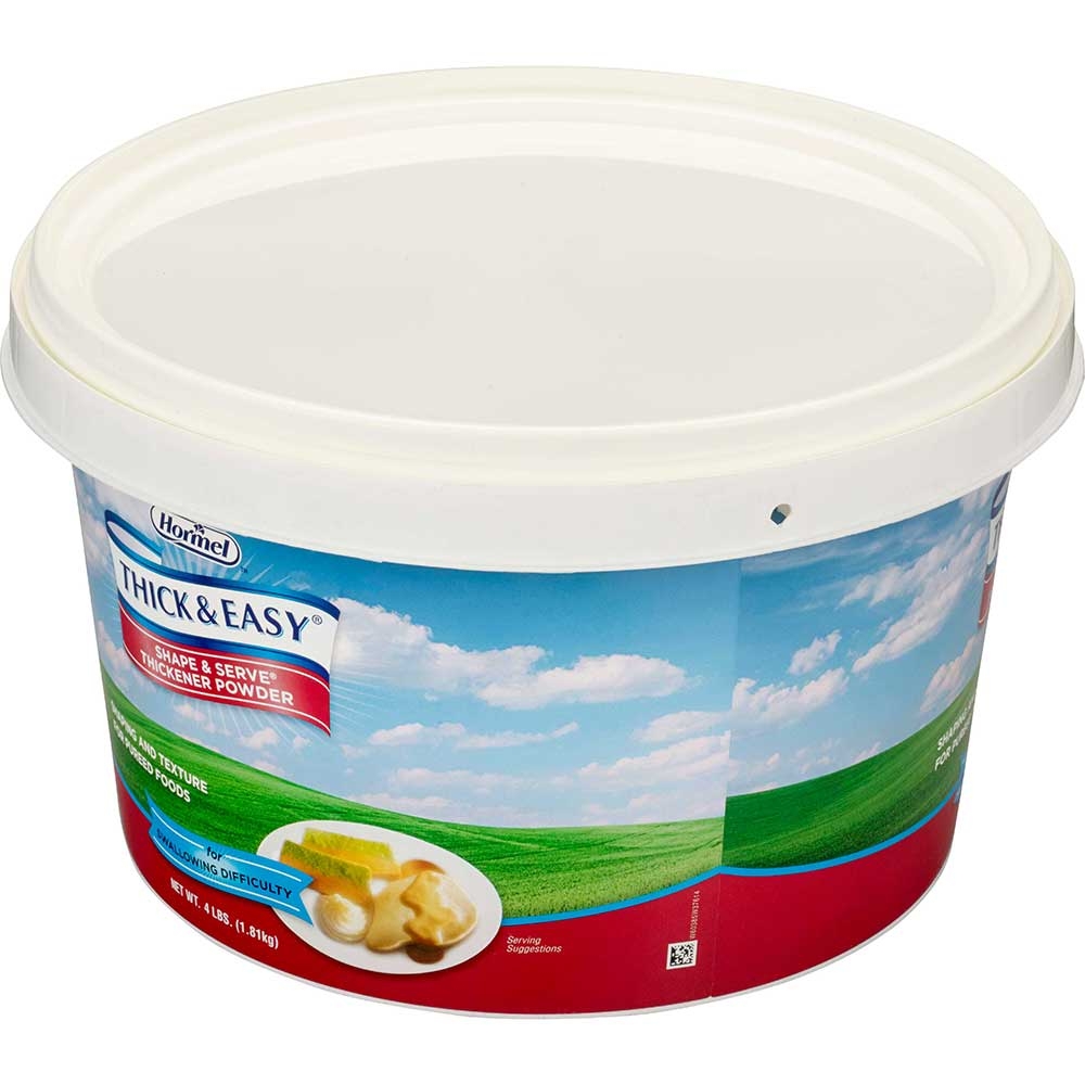 Hormel Health Labs Shape and Serve Food Thickener Puree, 4 Pound -- 2 per case
