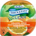 Hormel Health Labs Thick and Easy Thickened Orange Juice, Honey Consistency Portion Control Cups, 4 Ounce -- 24 per case