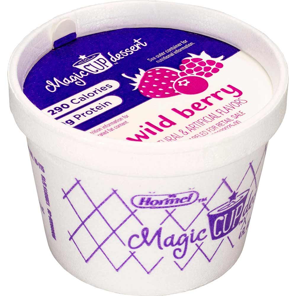 Magic Cup Fortified Nutrition Wild Berry, 4 Ounce -- 48 Per Case