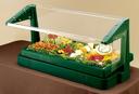 Cambro Buffet Bar with Sneeze Guard, Green, 48 x 24 1/8 x 24 1/2 Inch.