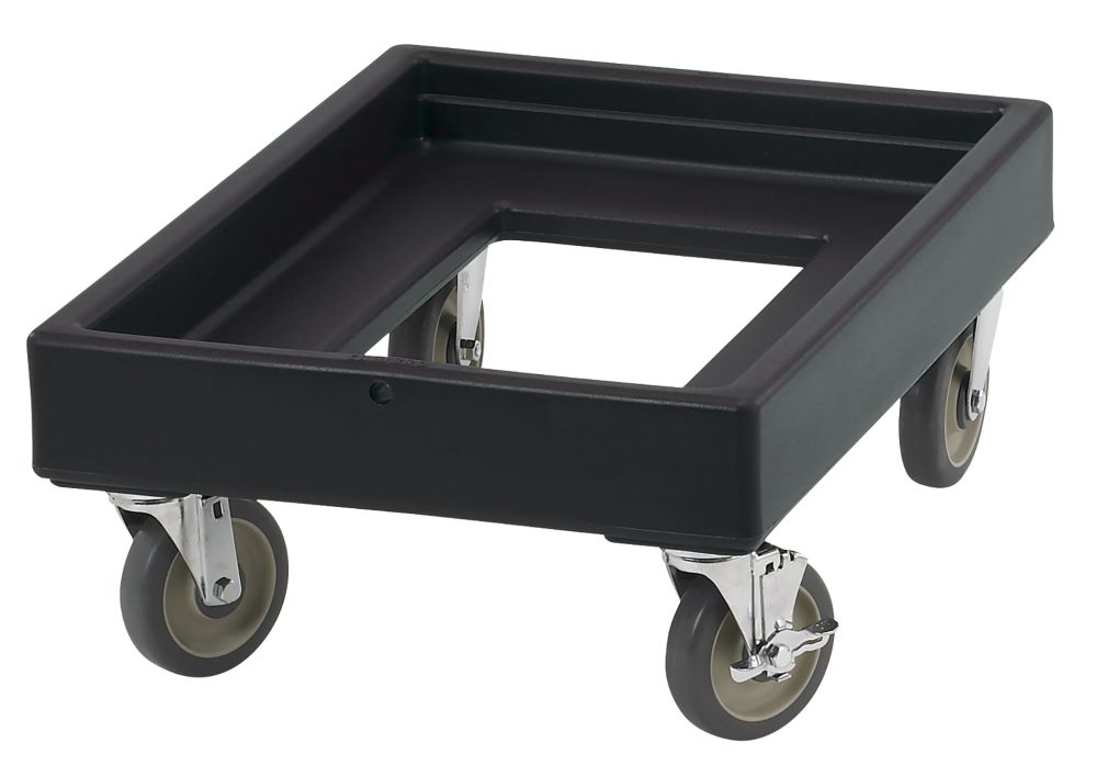 Cambro Camdollies Black Food Pan Carrier For Catering Equipment, 19.6 X 28.6 X 10 Inch