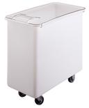 White Cambro 34 Gallon Ingredient Bin.