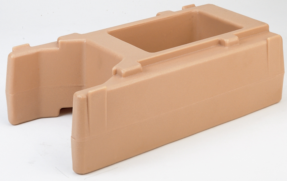 Camtainer Riser for 2.5 or 5 Gallon Container, Coffee Beige.