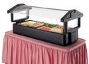 Cambro Table Top Model Food Bar, Black, 51 x 33 1/4 x 27 inch.