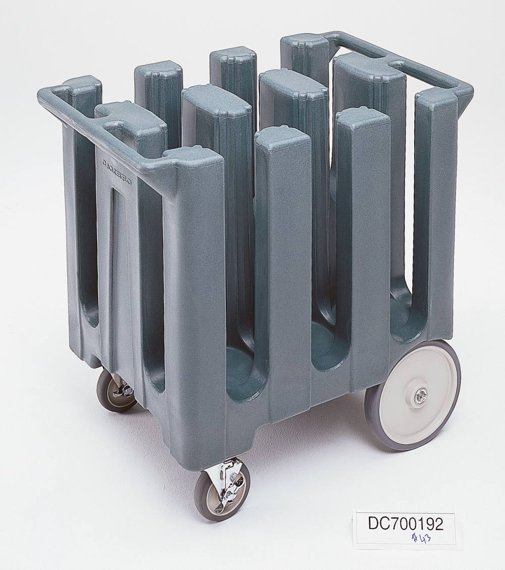 Cambro Dish Caddy, Granite Gray, 7 inch.