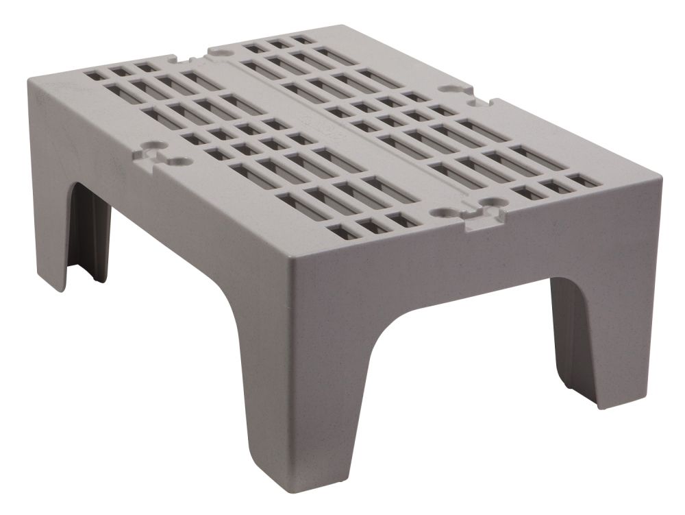 Cambro S Series Speckled Gray Slotted Top Dunnage Rack, 12 X 21 X 30 Inch