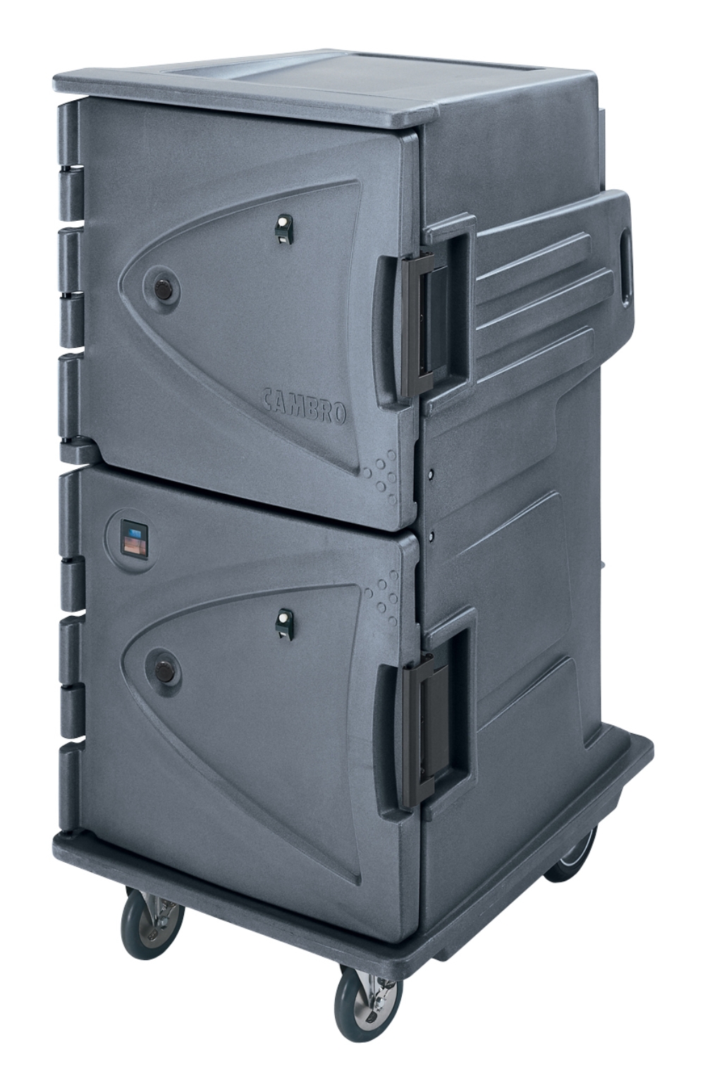 Camtherm Celsius Thermometer Hot Electric Tall Profile Food Holding Cabinet, Granite Gray, 30 1/2 x 39 x 64 3/4 inch.