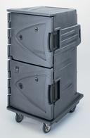 Camtherm Celsius Thermometer Hot or Cold Electric Tall Profile Food Holding Cabinet, Granite Gray, 30 1/2 x 39 x 64 3/4 inch.