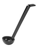 Cambro Plain Ladle, Black, 1 Ounce -- 12 per case.