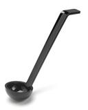 Cambro Plain Ladle, Black, 0.75 Ounce -- 12 per case.