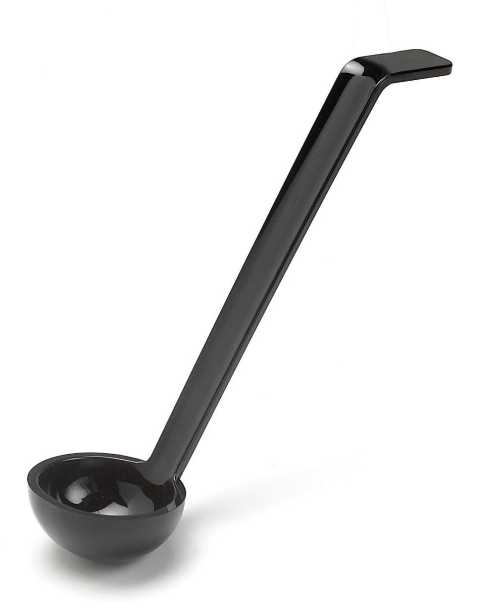 Cambro Black 3/4 Ounce Plain Ladle, 8 1/2 Inch Length -- 12 Per Case