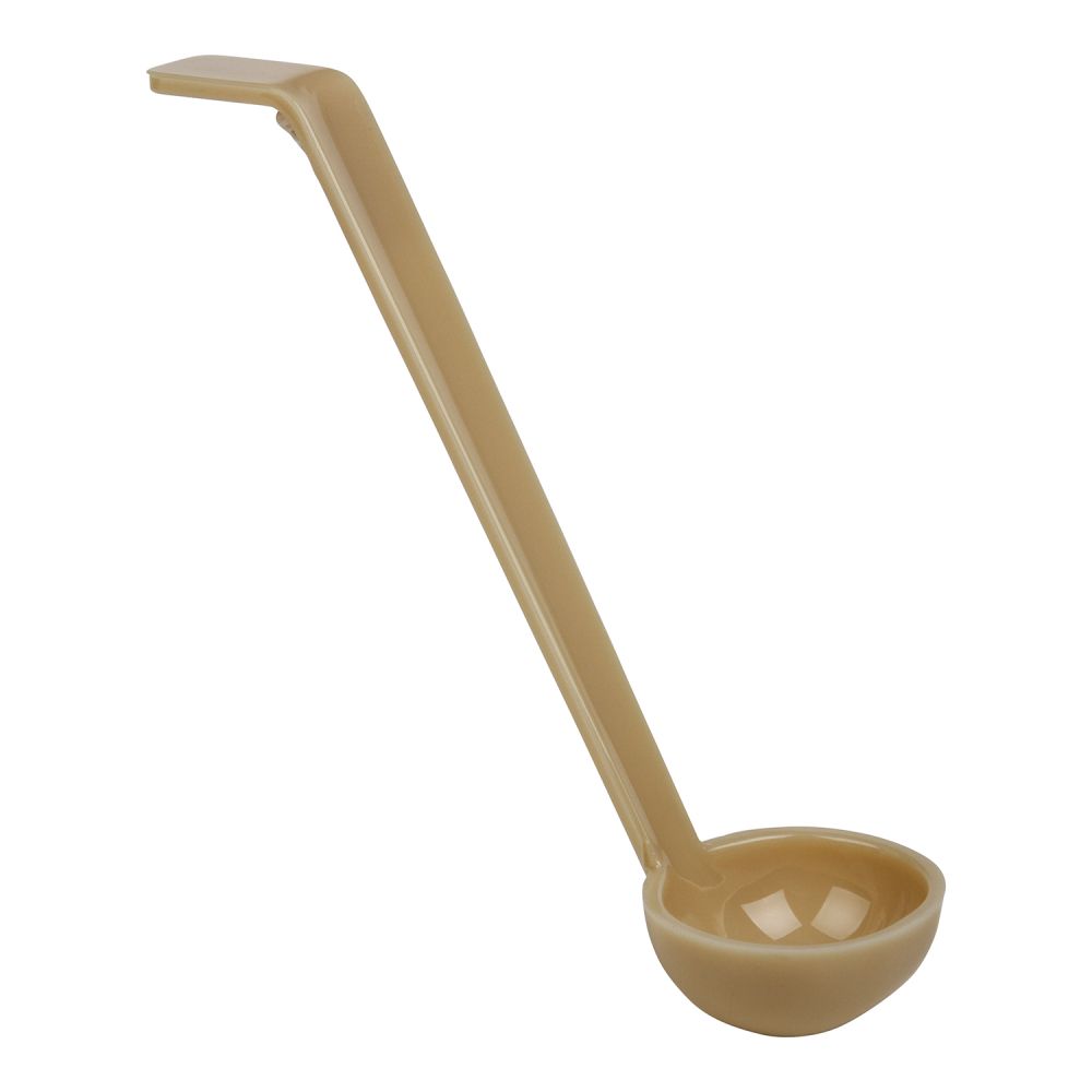 Cambro Beige 3/4 Ounce Plain Ladle, 8 1/2 Inch Length -- 12 Per Case