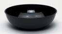 Camwear Round Ribbed Bowl, Black, 11.2 Quart -- 4 per case.