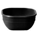 Cambro Dinnerware Square Bowl, Black, 9.4 Ounce -- 48 per case.