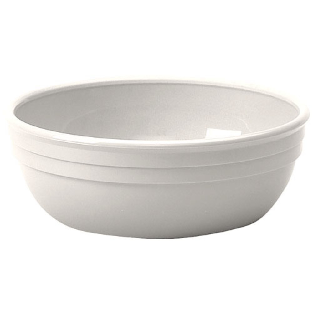 Cambro Nappie Dinnerware Round Bowl, White, 12.5 Ounce -- 48 per case.