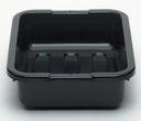 Cambox Poly Bus Box, Black, 15 5/16 x 19 15/16 x 5 inch -- 12 per case.