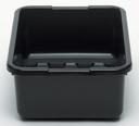 Cambro Poly Cambox, Black, 15 3/16 x 20 3/16 x 6 15/16 inch -- 12 per case.