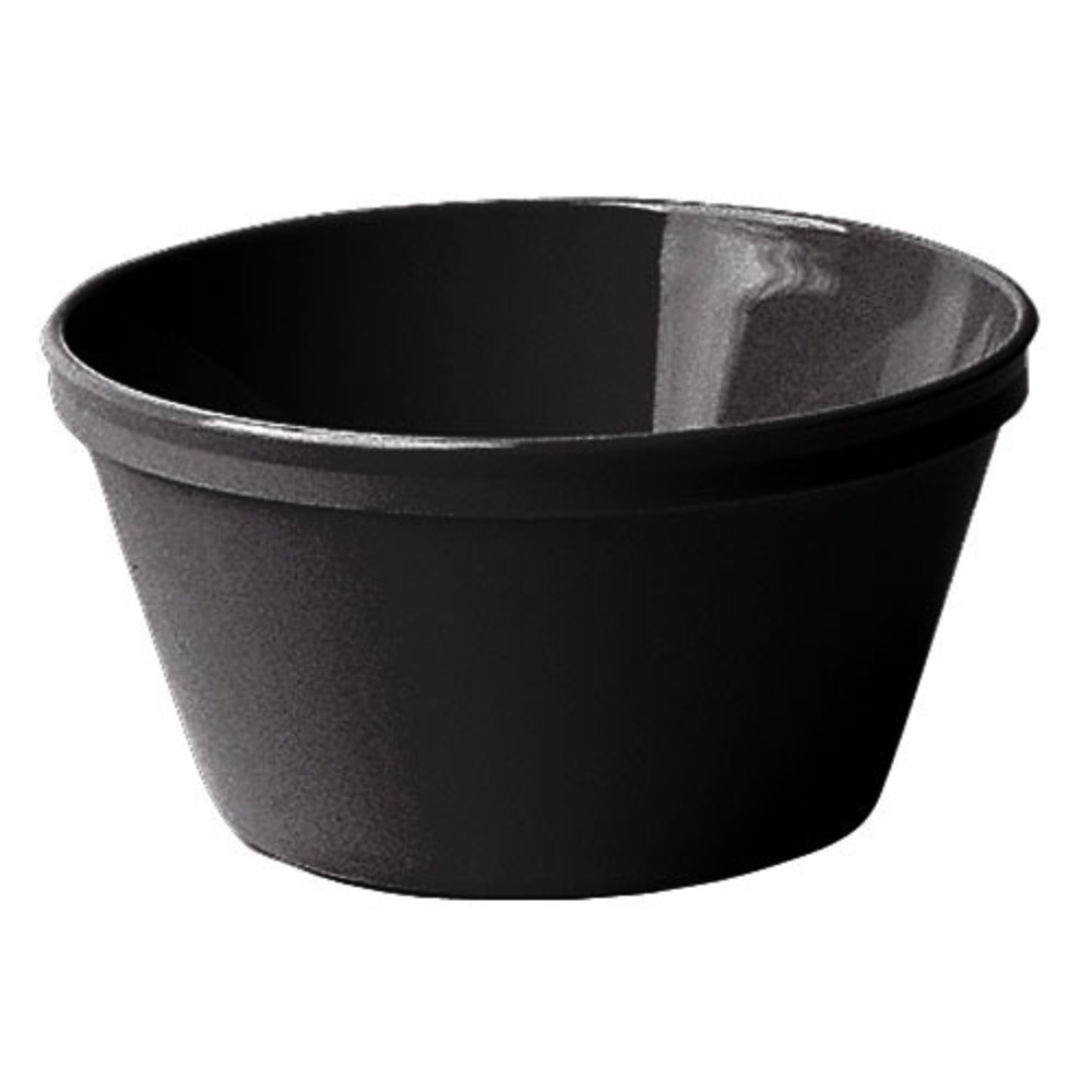 Cambro Round Bouillon Bowl, Black, 8.4 Ounce -- 48 per case.