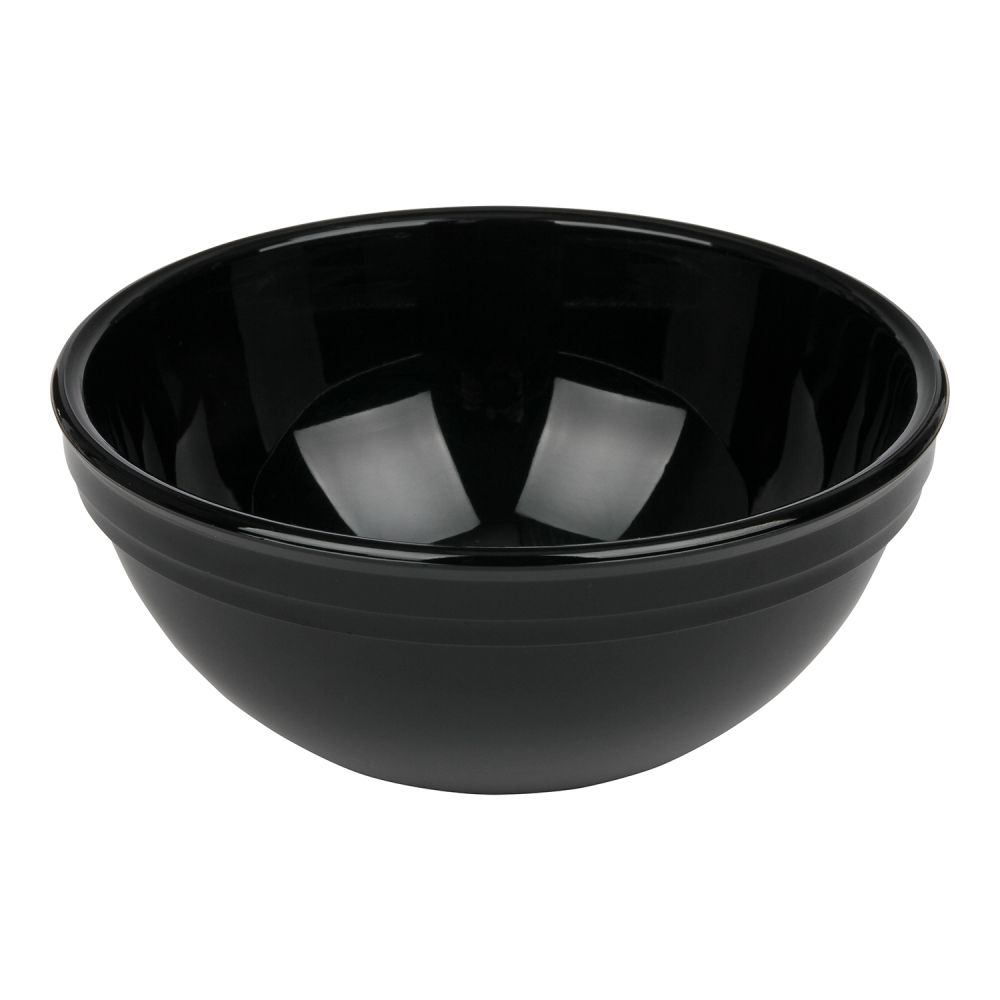 Cambro Camwear Black 15.3 Ounce Large Round Nappie Bowl, 5 1/4 X 2 1/8 Inch -- 48 Per Case