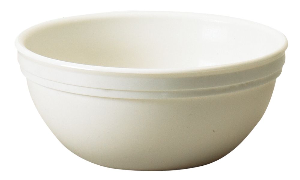 Cambro Camwear White 15.3 Ounce Large Round Nappie Bowl, 5 1/4 X 2 1/8 Inch -- 48 Per Case