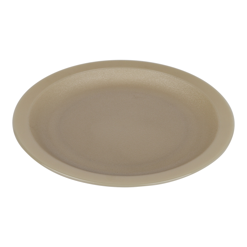 Cambro Narrow Rim Plastic Plate, Beige, 7.25 inch -- 48 per case.