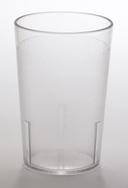 Clear Cambro 8 Ounce Camwear Tumbler, Height 3 7/8 Inch -- 48 Per Case.