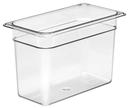 Camwear One Third Size Food Storage Pan, Clear, 8 inch -- 6 per case.