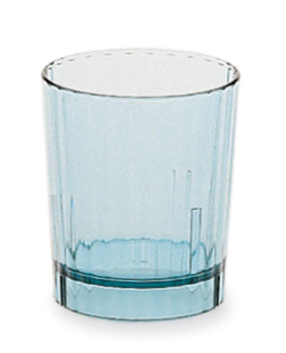 Cambro Camwear Huntington Azure Blue Plastic 12 Ounce Tumbler, 3 3/8 Inch Dia. X 3 3/4 Inch Height -- 36 Per Case
